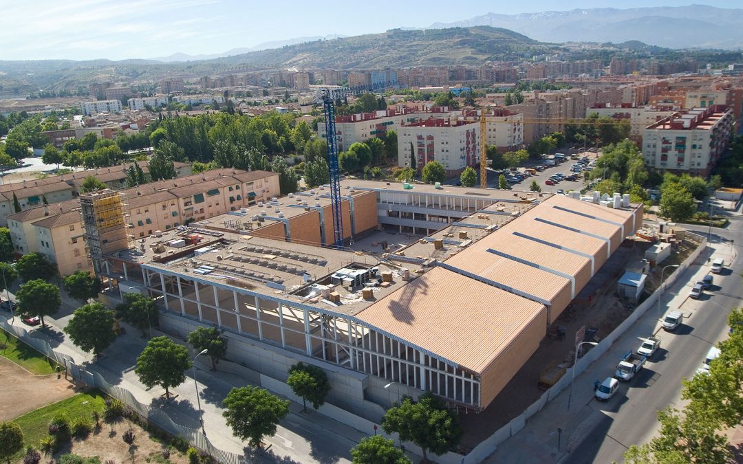 Edificio nueva sede de la Escuela Universitaria de Magisterio: La Inmaculada, en Almanjayar – Granada