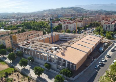 Edificio nueva sede de la Escuela Universitaria de Magisterio: La Inmaculada, en Almanjayar – Granada
