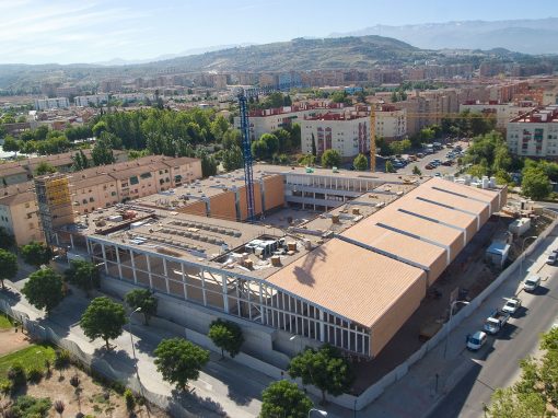 Edificio nueva sede de la Escuela Universitaria de Magisterio: La Inmaculada, en Almanjayar – Granada